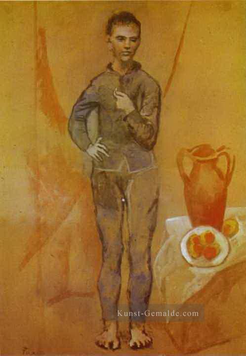 Jongleur mit Stillleben 1905 Kubisten Ölgemälde